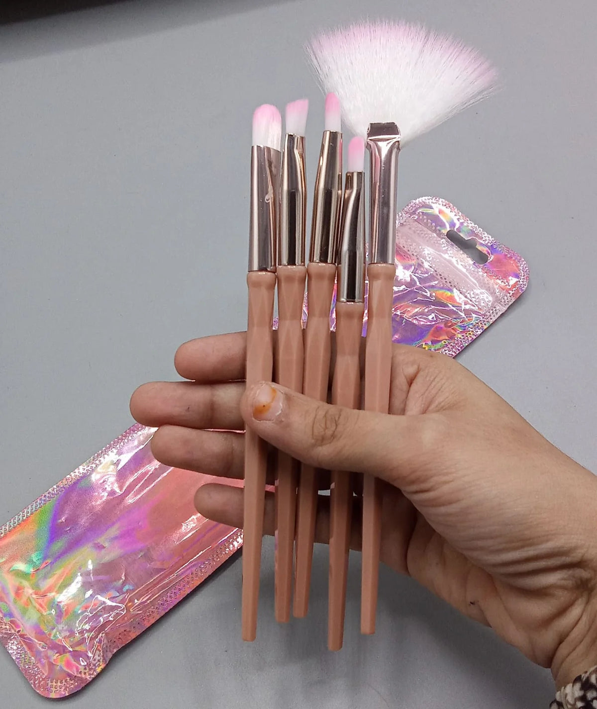 5-in-1 Makeup Brush Set