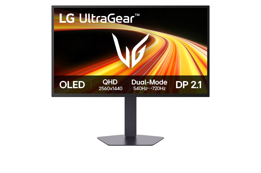 27'' LG UltraGear™ QHD 540Hz 4th Gen Tandem OLED Gaming Monitor with Dual-Mode